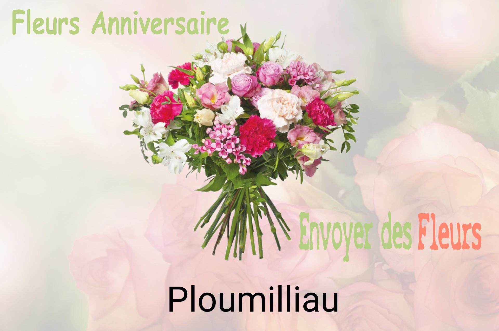 Bouquet de fleurs d’anniversaire livré à Ploumilliau