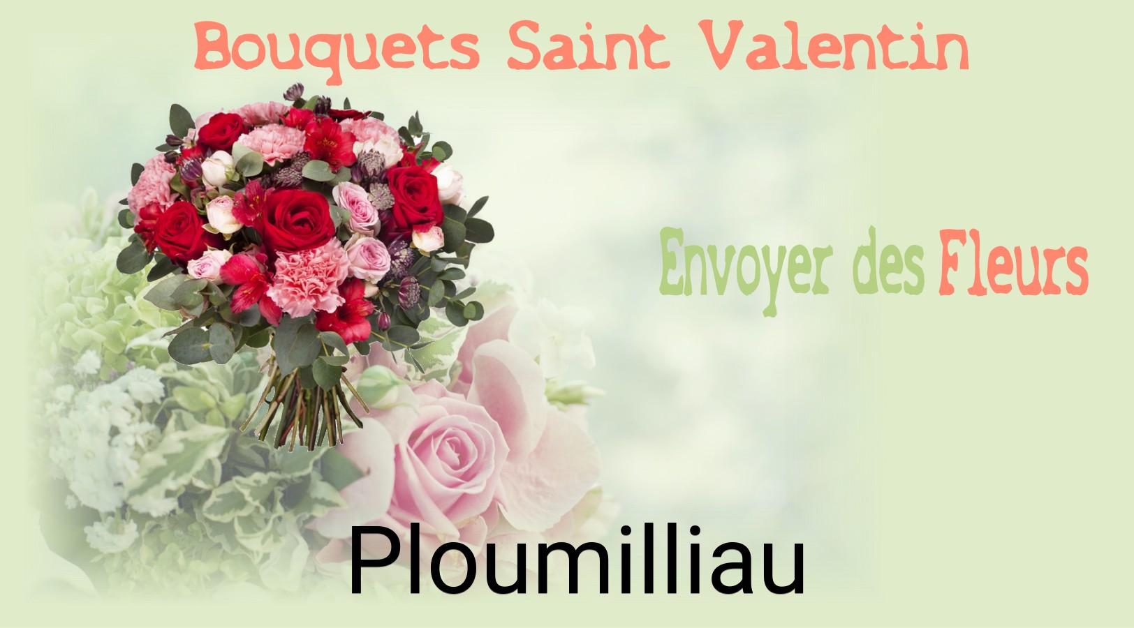 Roses de Saint-Valentin livrées à Ploumilliau